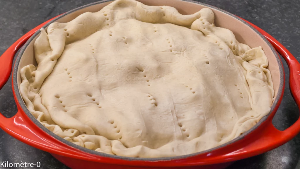 Tatin aux pommes de terre et magret séché de canard - Étape 8