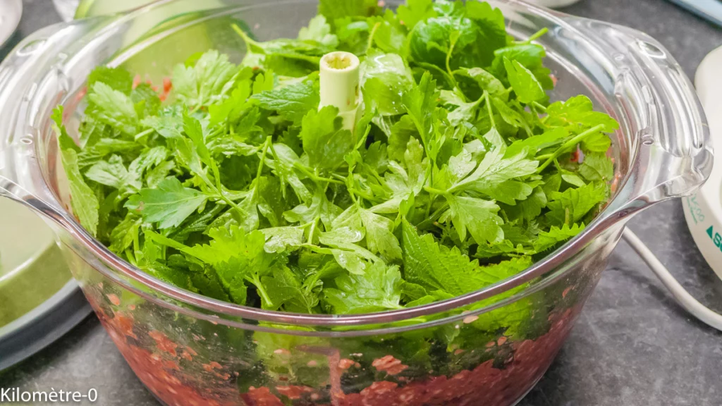 Terrine de foies de volaille aux herbes et aux noisettes - Étape 5