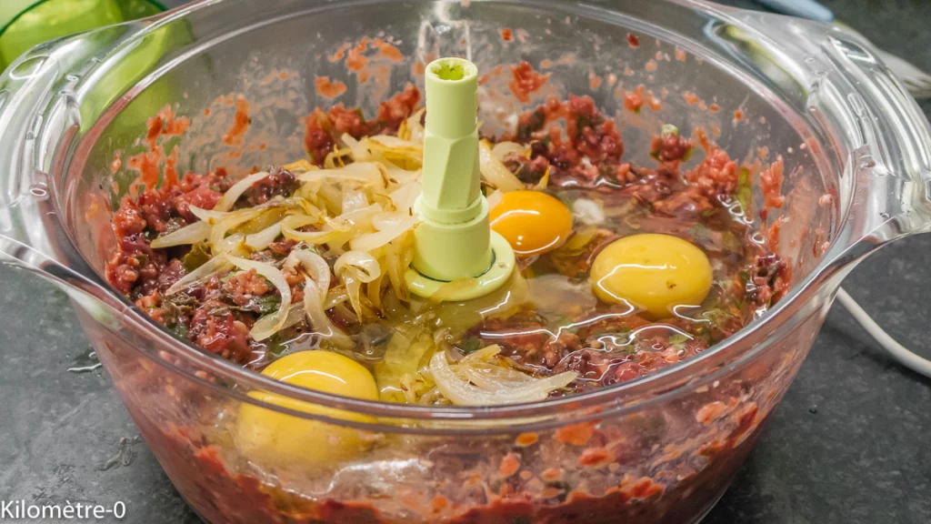 Terrine de foies de volaille aux herbes et aux noisettes - Étape 3