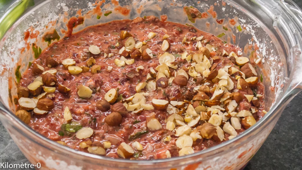Terrine de foies de volaille aux herbes et aux noisettes - Étape 7