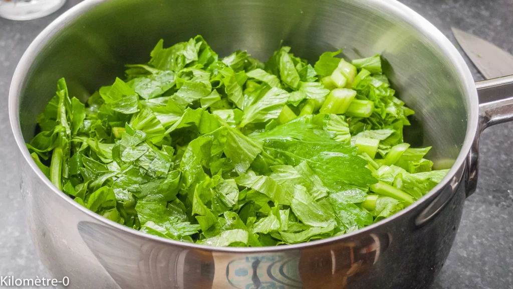 Céleri branche à l&rsquo;orange et aux noix - Étape 1