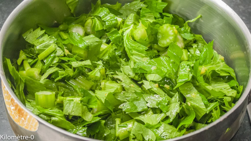 Céleri branche à l&rsquo;orange et aux noix - Étape 3