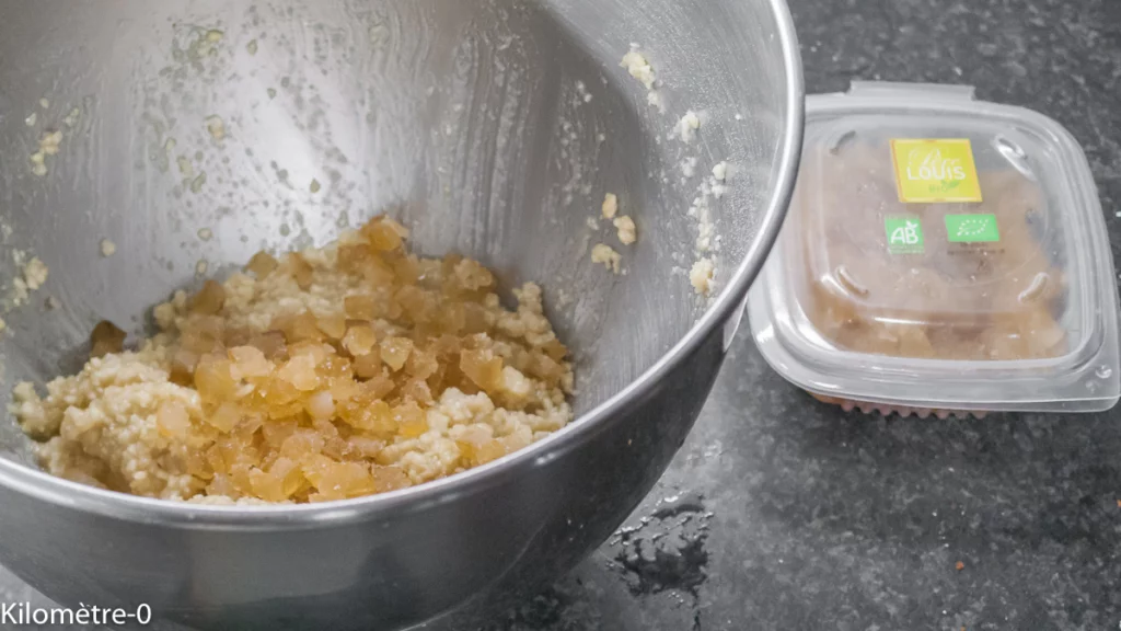 Carrés aux amandes - Étape 4