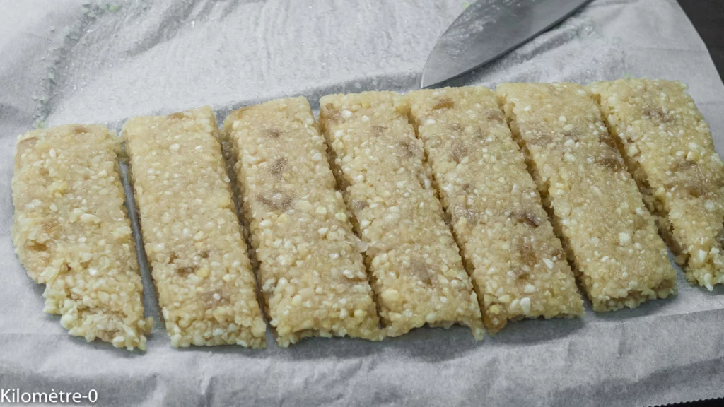 Carrés aux amandes - Étape 6