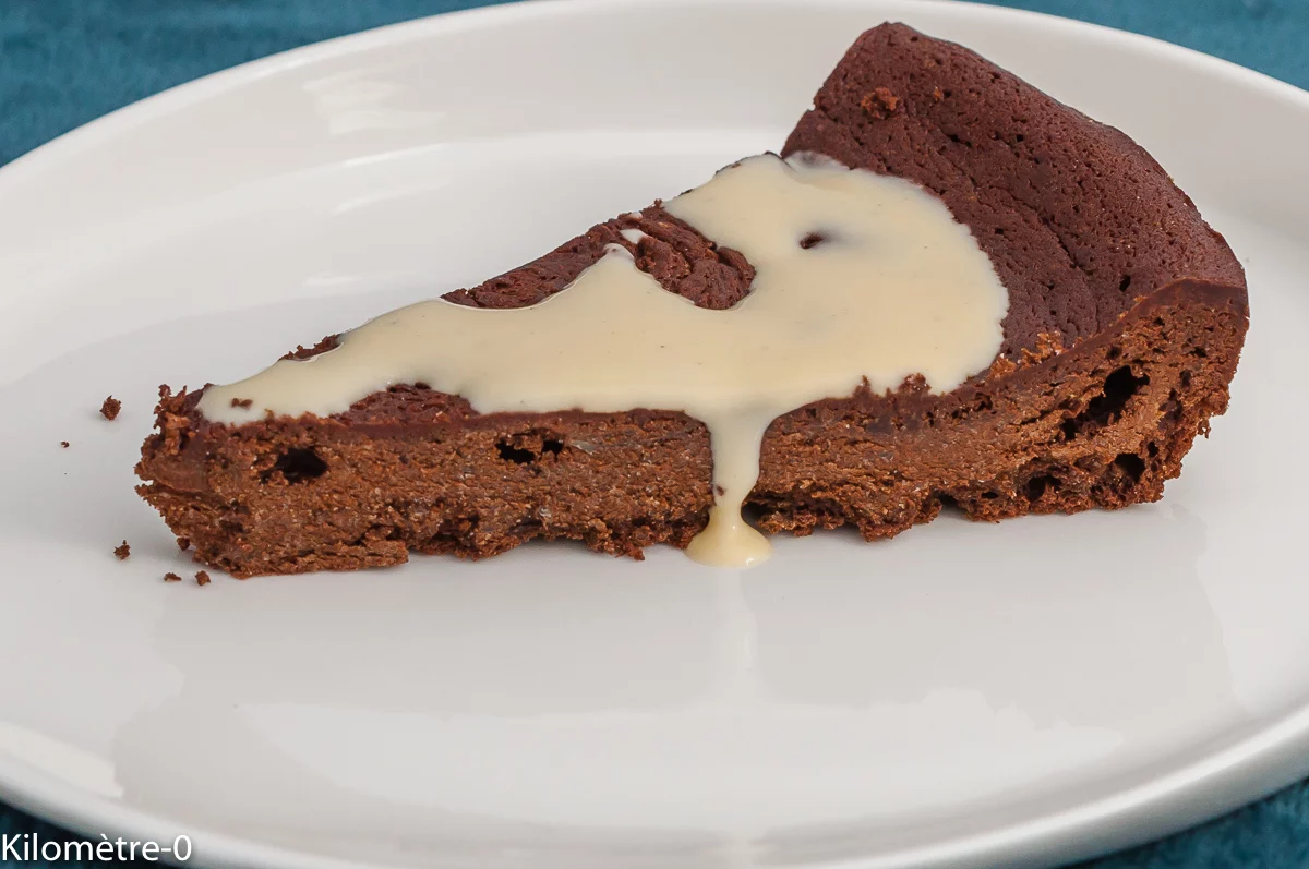 Photo de recette de dessert, gâteau, le prince au chocolat, gâteau, addicts au chocolat, chocolat noir, fondant, Kilomètre-0, blog de cuisine réalisée à partir de produits de saison et issus de circuits courts