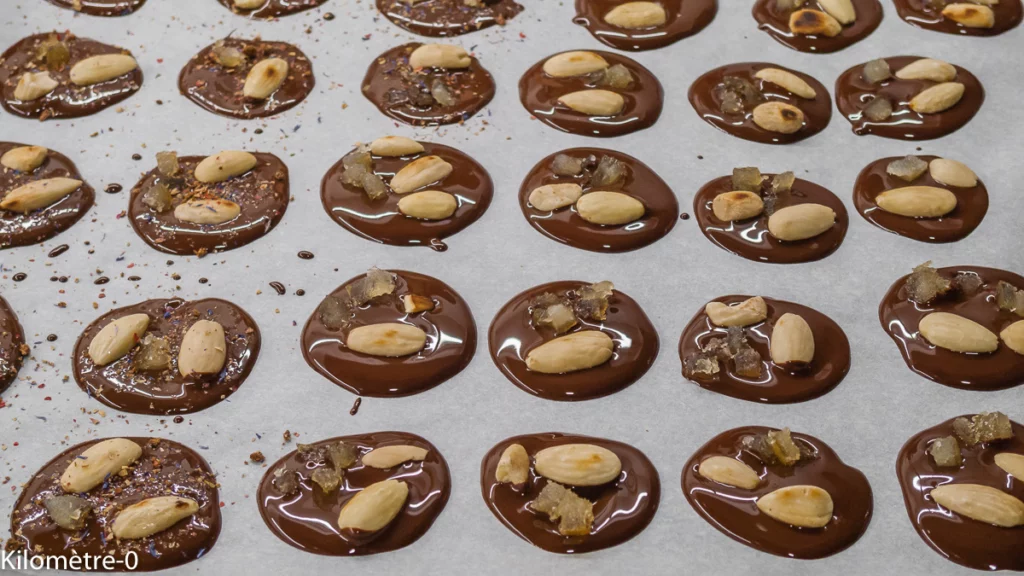 Mendiants aux fleurs d&rsquo;épices - Étape 3