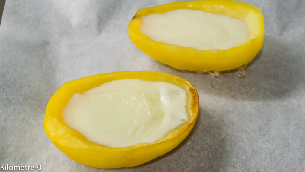 Pommes de terre farcies aux œufs et aux lardons - Étape 5