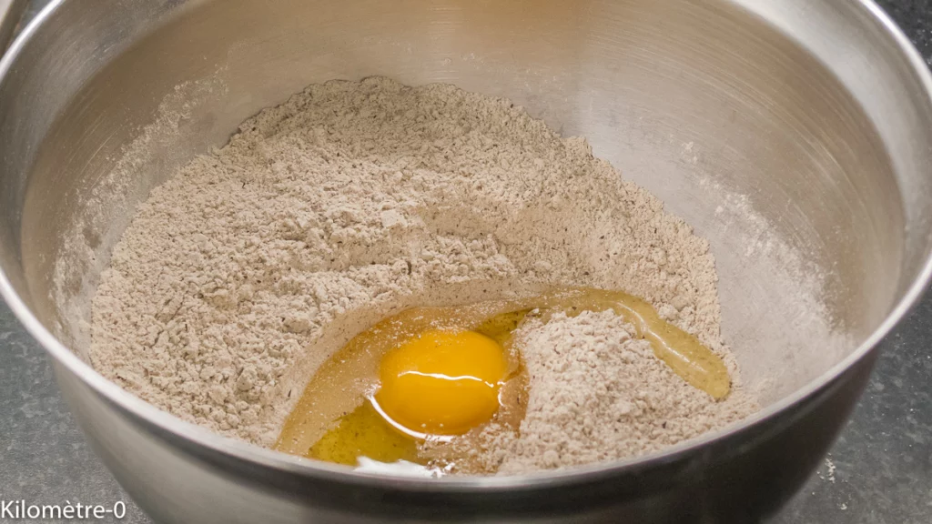 Chips de galettes de sarrasin au beurre et aux épices - Étape 2