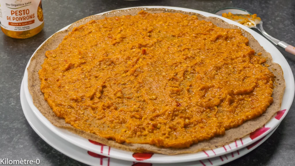 Roulés de sarrasin au tartinade de légumes - Étape 5