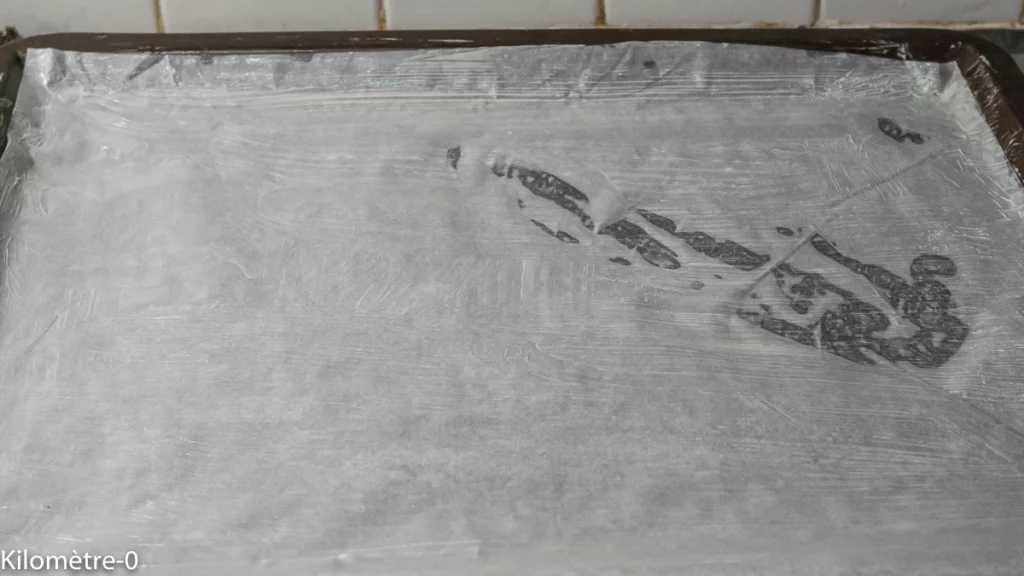 Bûche aux mangues et à la noix de coco - Étape 1