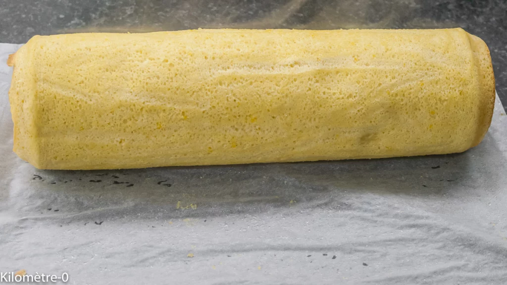 Bûche aux mangues et à la noix de coco - Étape 7