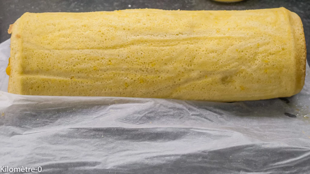 Bûche aux mangues et à la noix de coco - Étape 9