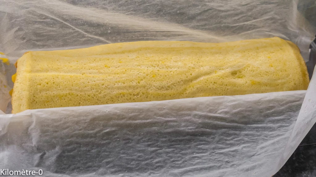 Bûche aux mangues et à la noix de coco - Étape 10