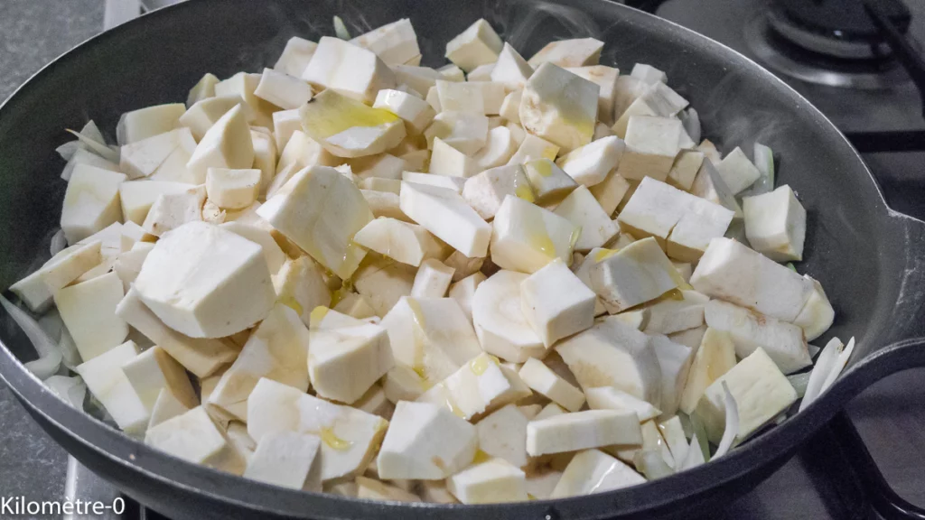 Boulettes de lentilles, purée de panais aux noisettes et à l&rsquo;orange - Étape 12