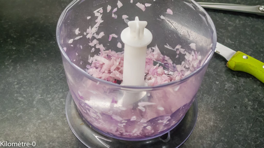 Beurre rouge - Étape 1