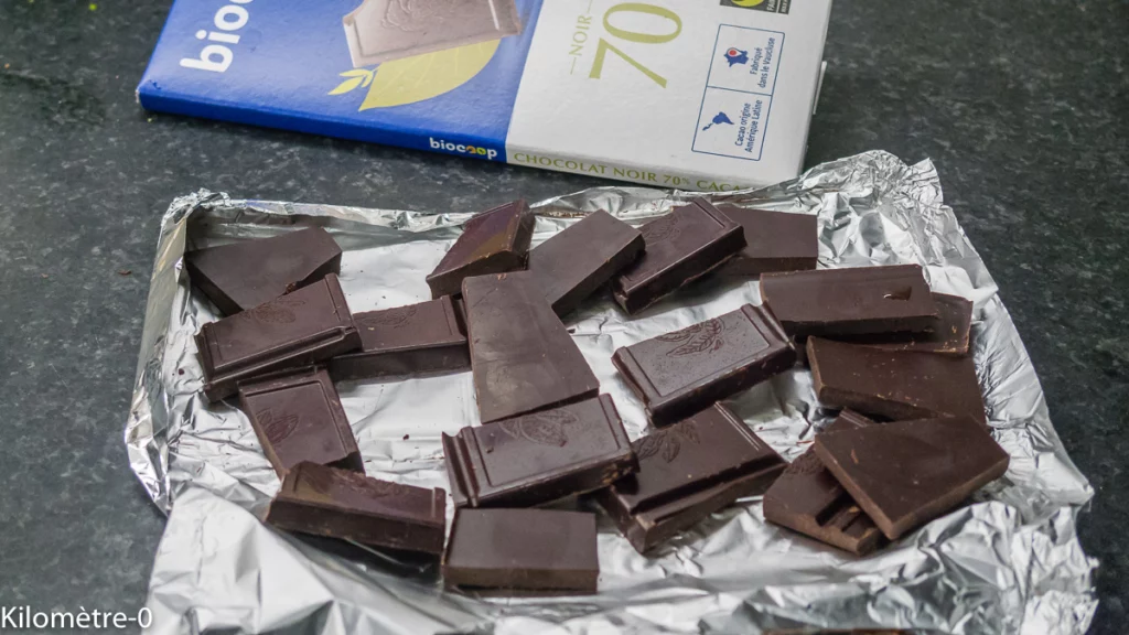 Bananes au chocolat croustillantes - Étape 1