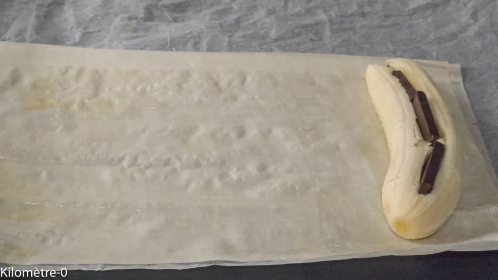 Bananes au chocolat croustillantes - Étape 4