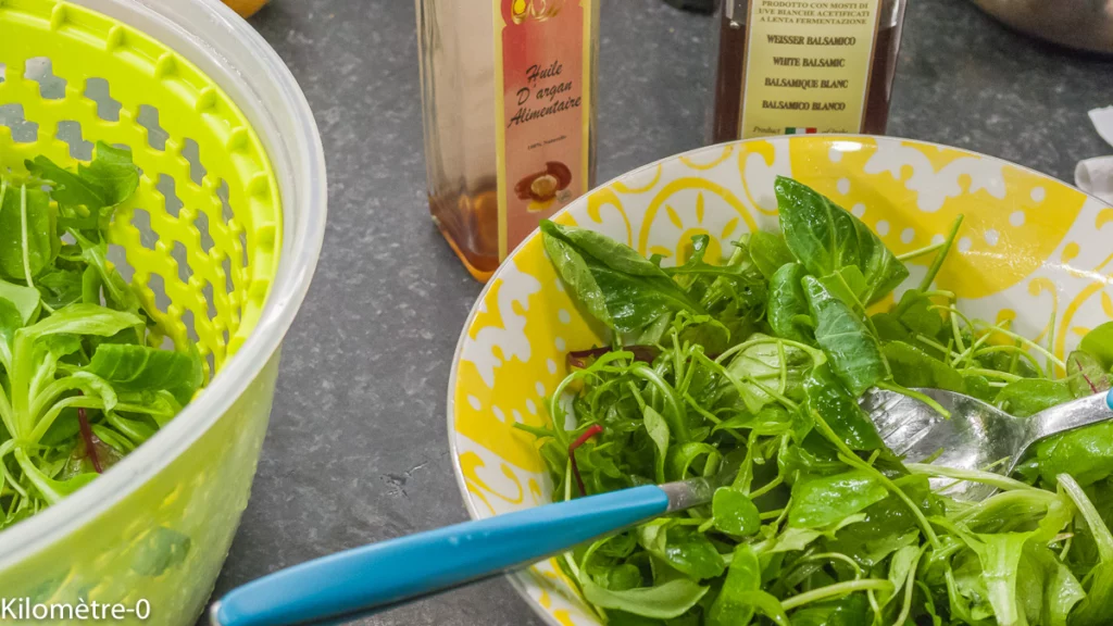 Saint jacques aux mangues, vinaigrette de mangue - Étape 4