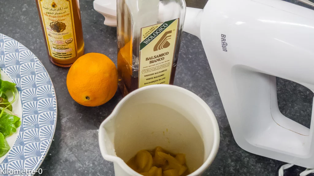 Saint jacques aux mangues, vinaigrette de mangue - Étape 3