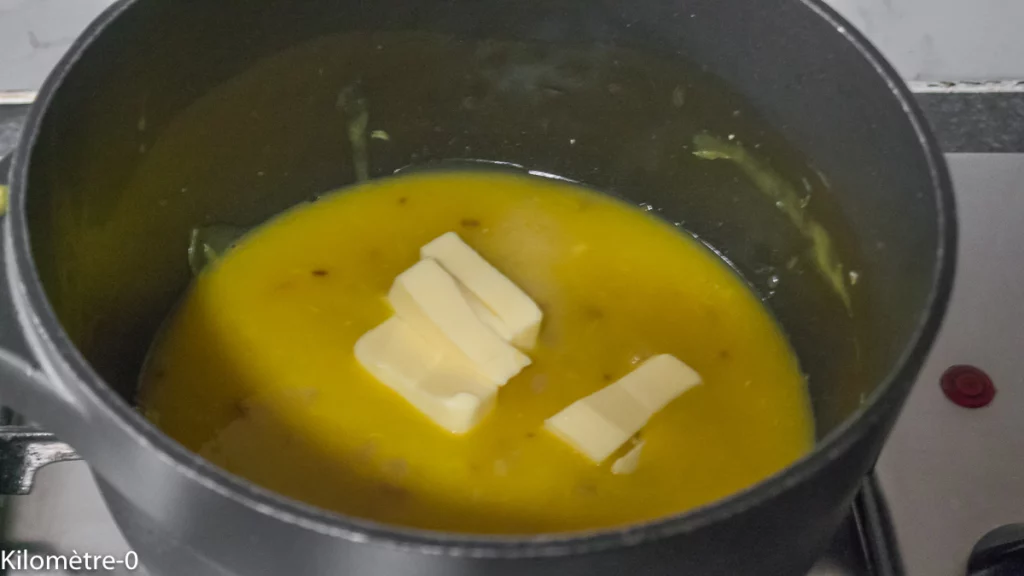 Langouste grillée aux clémentines, sauce à l&rsquo;orange - Étape 8