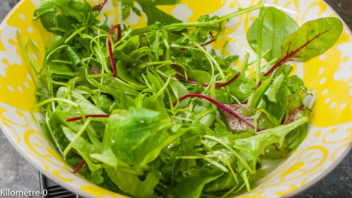Photo de recette de Kilomètre-0, blog de cuisine réalisée à partir de produits de saison et issus de circuits courts