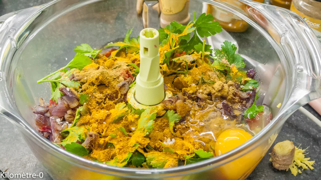 Pain de viande aux olives, recette marocaine - Étape 6