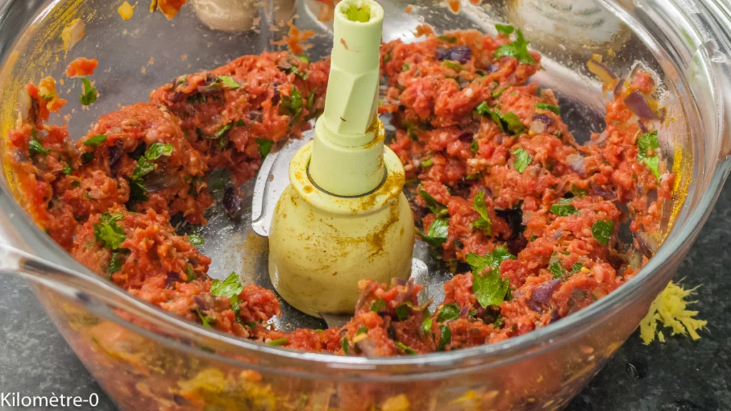 Pain de viande aux olives, recette marocaine - Étape 7