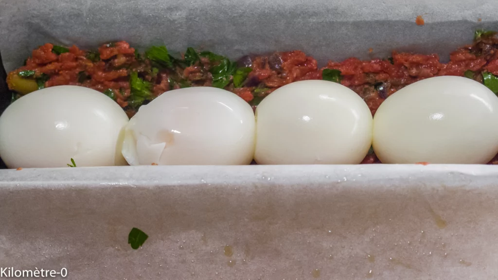 Pain de viande aux olives, recette marocaine - Étape 10