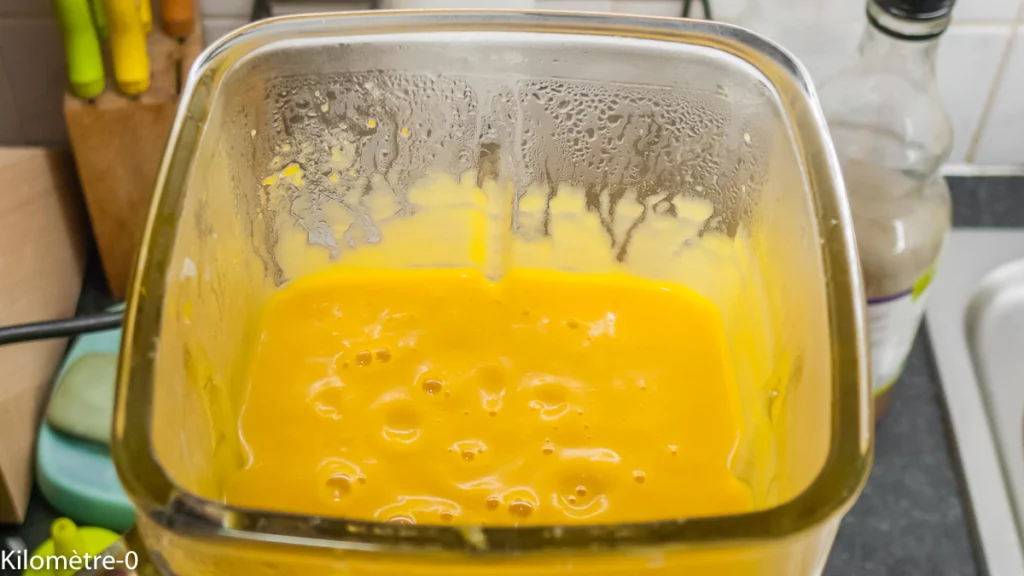 Velouté de courge butternut à l&rsquo;orange et aux saint-jacques - Étape 6