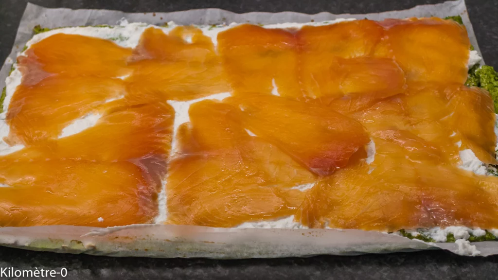 Roulés de truite fumée aux brocolis et à la ricotta - Étape 9