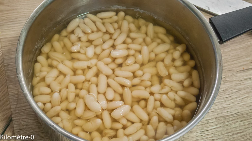 Cuisson des haricots blancs - Étape 4