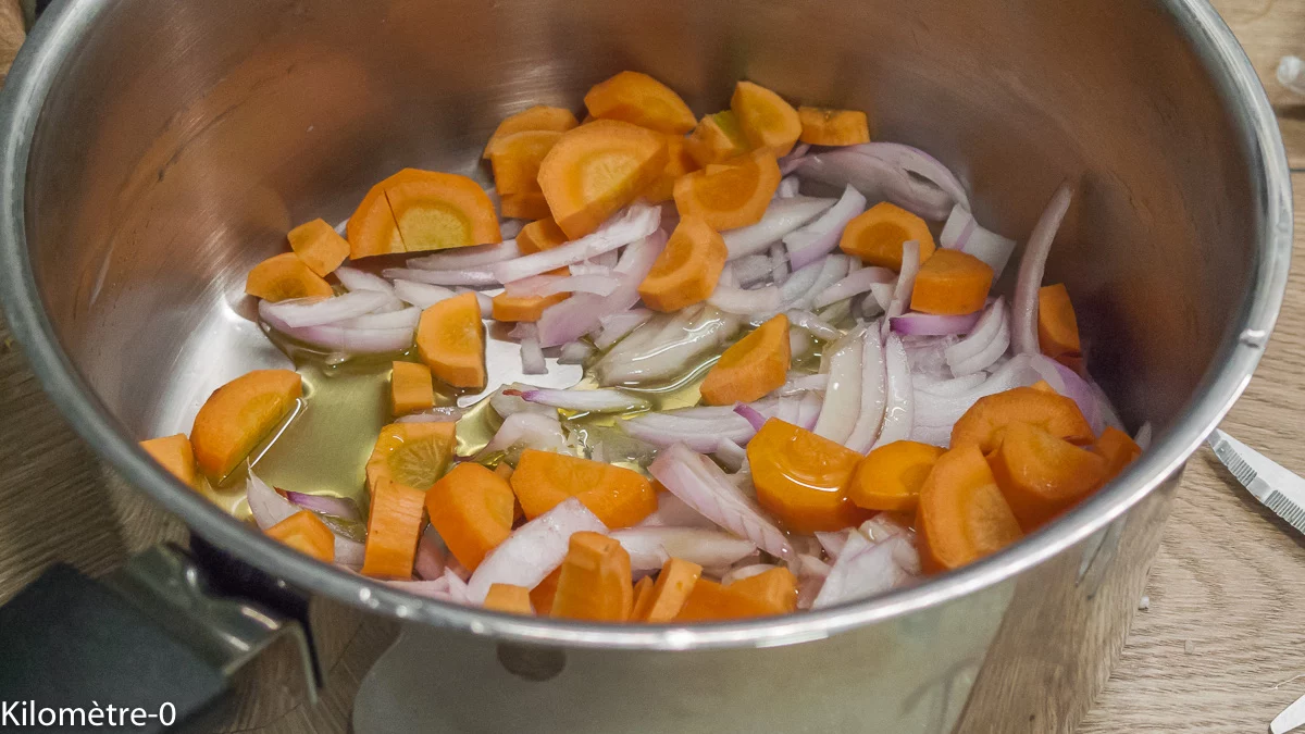 Photo de recette de Kilomètre-0, blog de cuisine réalisée à partir de produits de saison et issus de circuits courts