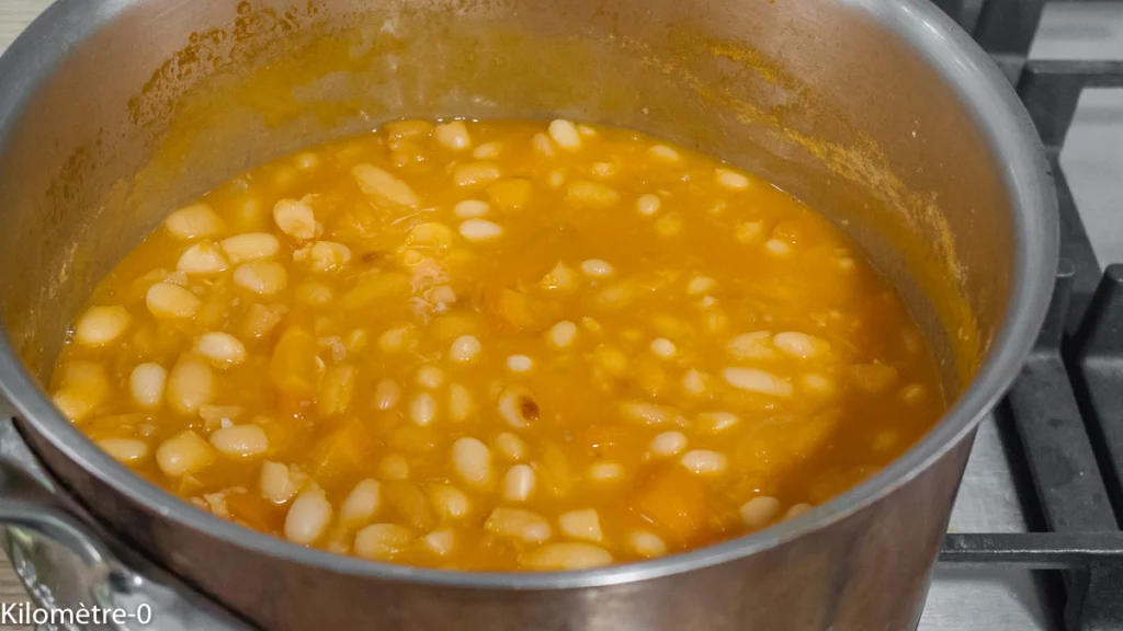 Soupe d&rsquo;hiver aux haricots blancs - Étape 7