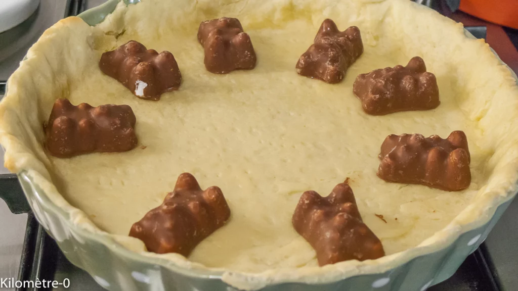Tarte aux oursons - Étape 4