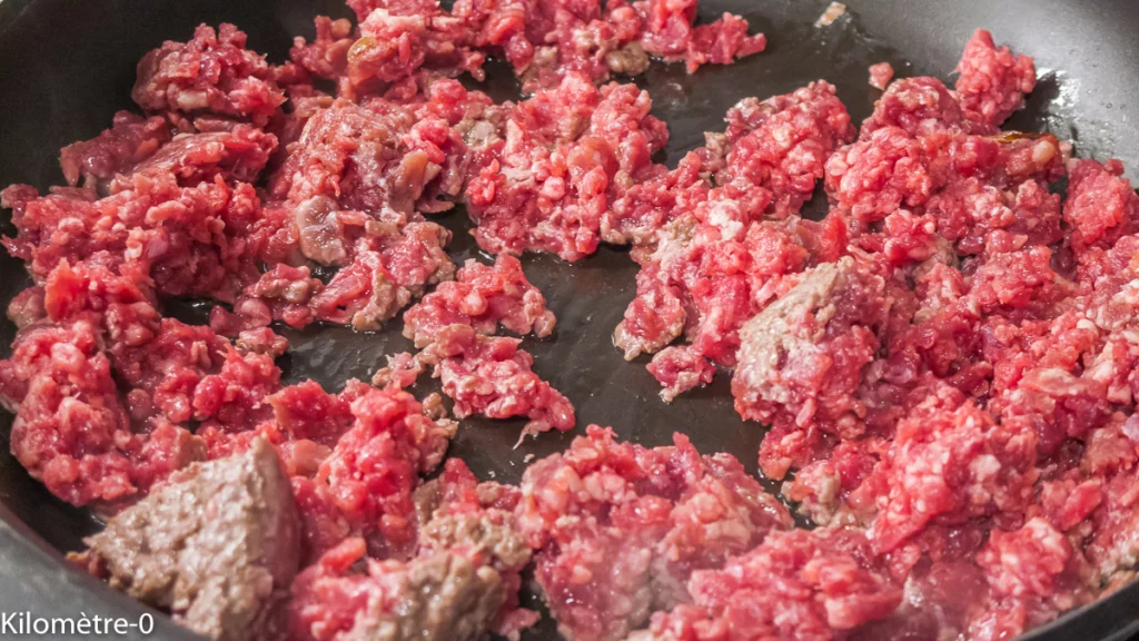 Boulettes de bœuf aux frites au four et à la sauce à la crème, moutarde et soja - Étape 4