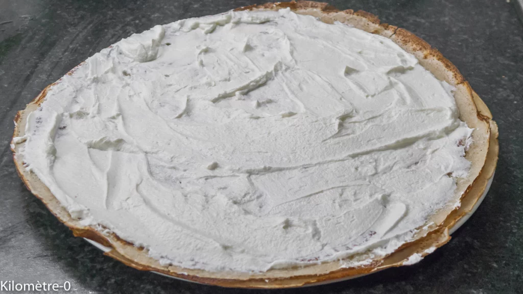 Crêpes salées roulées au jambon et au fromage frais - Étape 7