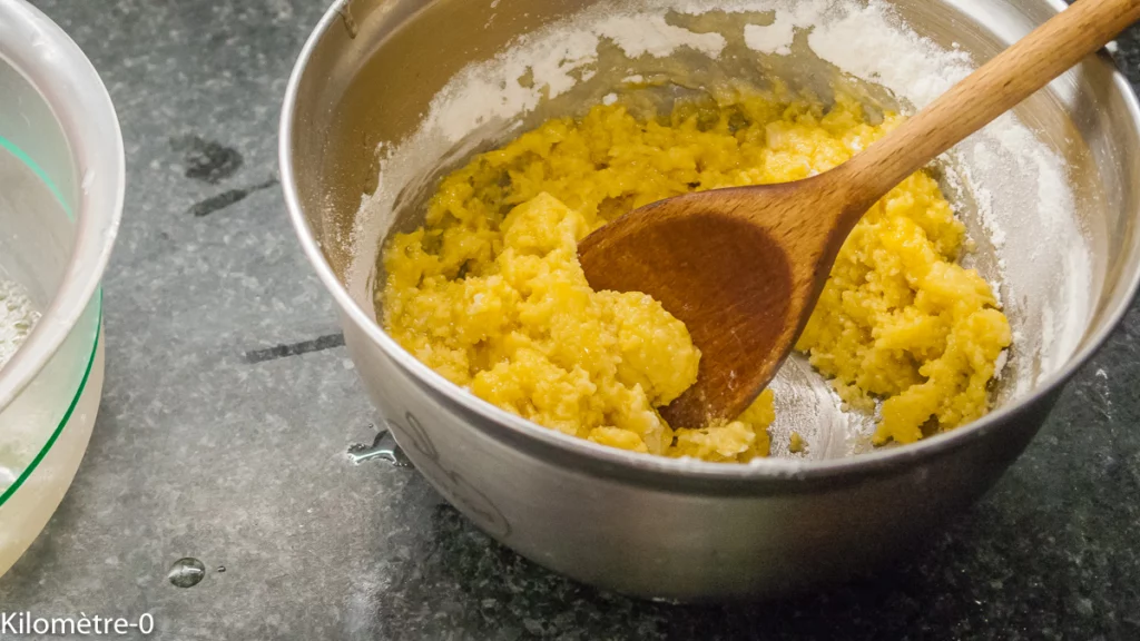 Madeleines salées jambon emmental - Étape 2