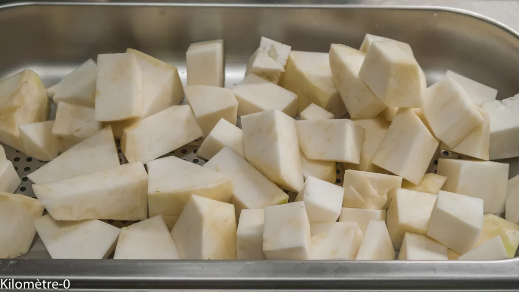 Knepfles de céleri rave - Étape 2