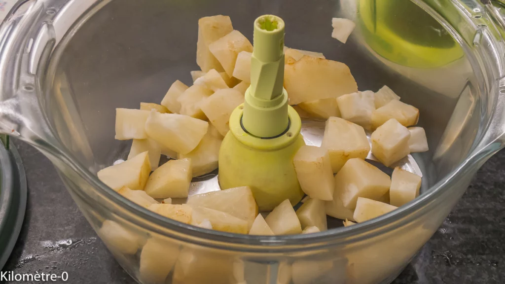 Knepfles de céleri rave - Étape 3