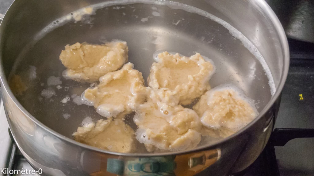 Knepfles de céleri rave - Étape 6