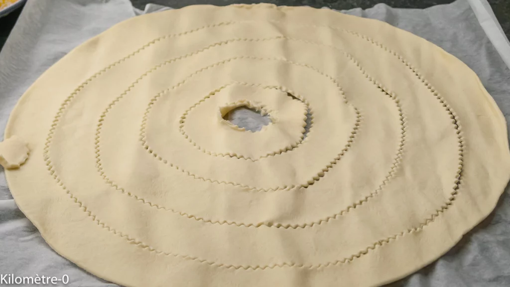 Feuilletés apéro aux saucisses (number cake apéro) - Étape 2