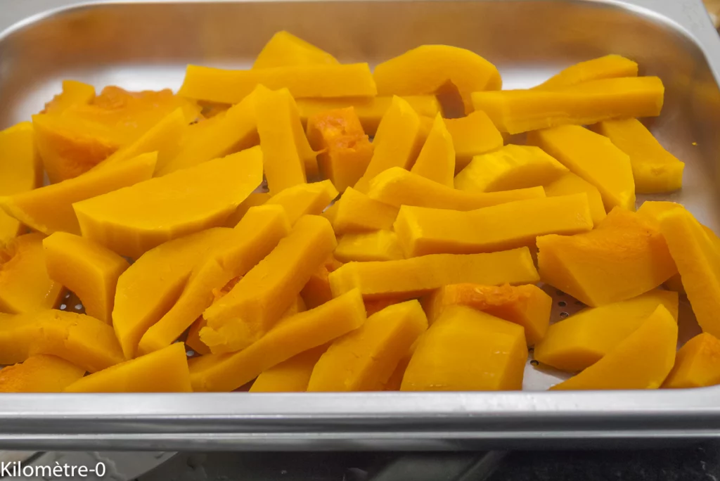 Parmentier au butternut et panais - Étape 1