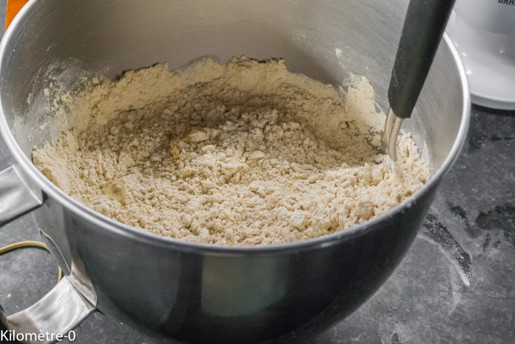 Gâteau du matin aux bananes et la farine de petit épeautre et de pois chiches - Étape 3