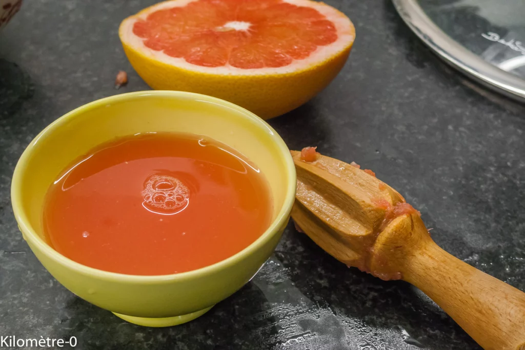 Taboulé au sarrasin, agrumes, kiwis et miel - Étape 2