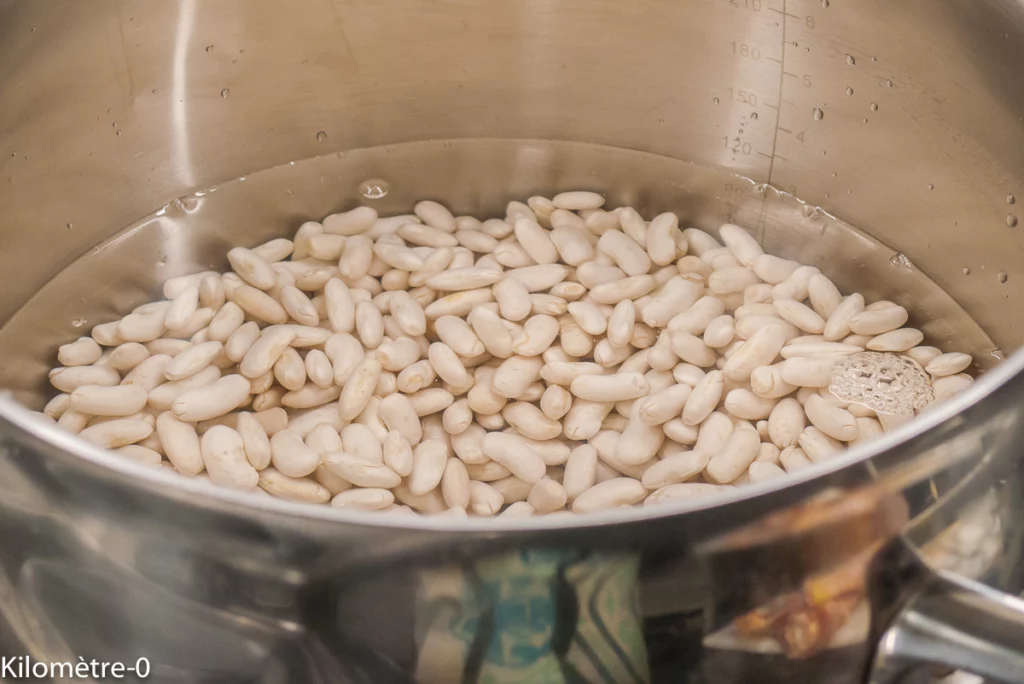 Cuisson des haricots blancs - Étape 2