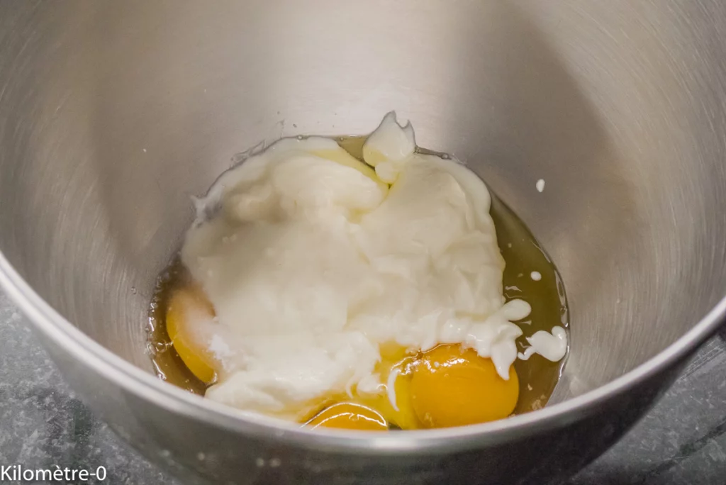 Pain frit aux trois fromages - Étape 1