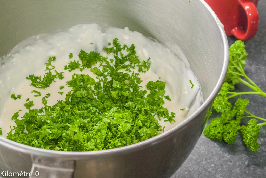 Pain frit aux trois fromages - Étape 3