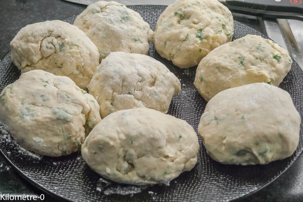 Pain frit aux trois fromages - Étape 6