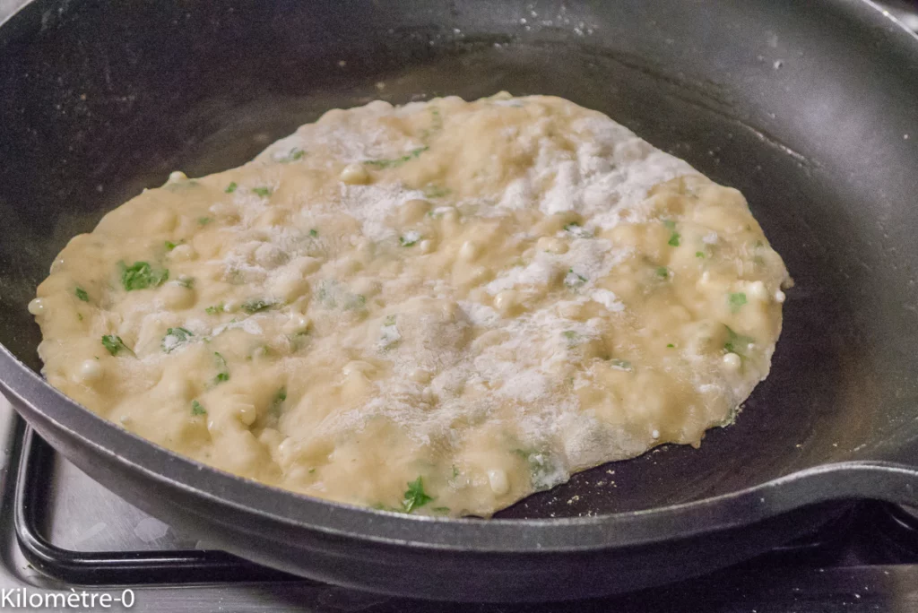 Pain frit aux trois fromages - Étape 9