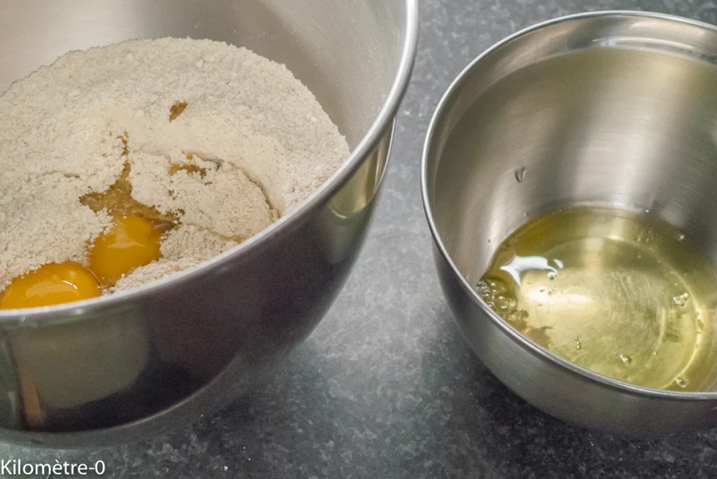 Aebleskiver, crêpes danoises - Étape 2